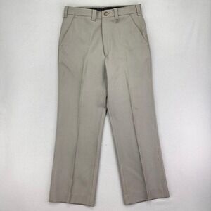 Vintage Filson Pants Mens 34 Khaki Pleated Virgin Wool 80s Thick Old Money Work